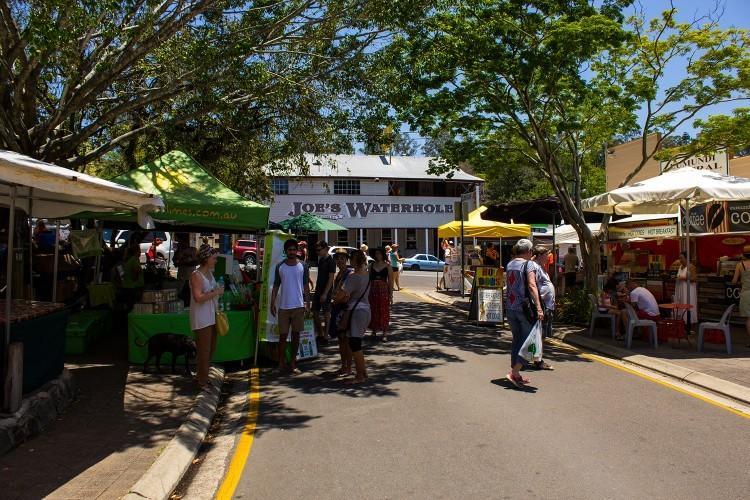 Joes Waterhole Hotel Eumundi Rom bilde