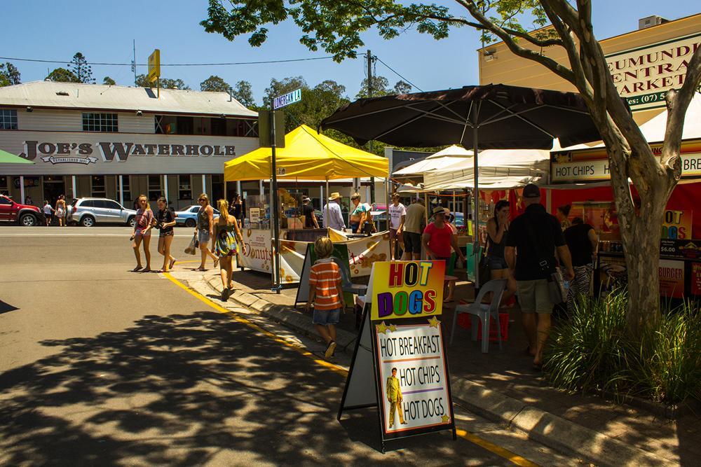 Joes Waterhole Hotel Eumundi Rom bilde